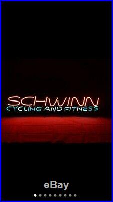 Vintage Schwinn Bicycles Neon Sign