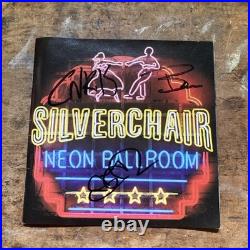 Vintage Silverchair Autographed Neon Ballroom CD Insert Signed By Whole Band