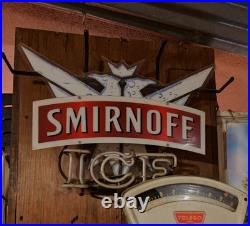 Vintage Smirnoff Ice Neon Sign perfect working condition