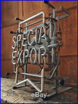 Vintage Special Export Neon Sign, Bar Restaurant Office Decor, Original Vintage
