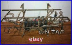 Vintage Stroh's Beer Neon Hanging Bar Light Sign 23 Mt Vernon W Franceformer