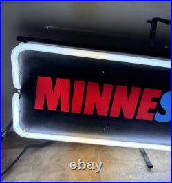 Vintage Stroh's Beer Neon Sign Bar Light MINNESTROHTA Bottle Rare Minnesota 27