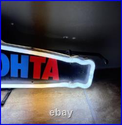 Vintage Stroh's Beer Neon Sign Bar Light MINNESTROHTA Bottle Rare Minnesota 27
