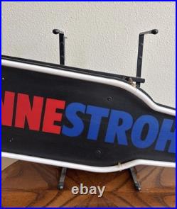 Vintage Stroh's Beer Neon Sign Bar Light MINNESTROHTA Bottle Rare Minnesota 27
