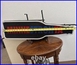 Vintage Stroh's Beer Neon Sign Bar Light MINNESTROHTA Bottle Rare Minnesota 27