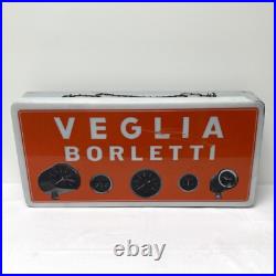 Vintage VEGLIA BORLETTI neon sign light