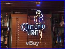 Vintage original from a bar Corona lite Beer neon sign