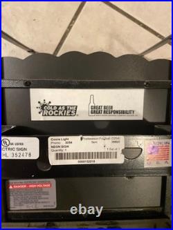 Vintage original neon sign beer