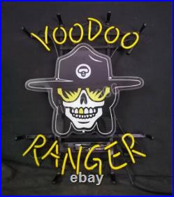 Voodoo Ranger Vintage Style 20x24 Neon Sign Light Lamp Store Bar Glass Decor