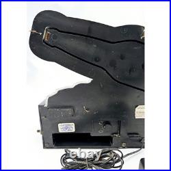 Vtg 1992 BudDry Blue Neon Beer Sign Anheuser Why Ask Why Bottle On Ice RARE