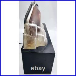 Vtg 1992 BudDry Blue Neon Beer Sign Anheuser Why Ask Why Bottle On Ice RARE