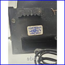 Vtg 1992 BudDry Blue Neon Beer Sign Anheuser Why Ask Why Bottle On Ice RARE