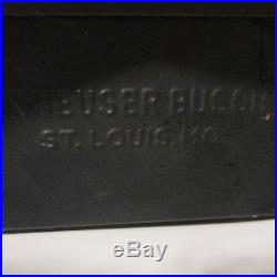 Vtg Budweiser Beer Neon Light Sign Original Bud Bar Bowtie Advertising Rare EUC