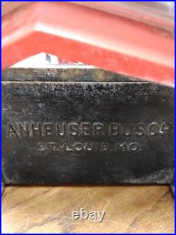 Vtg Budweiser Bow Tie Neon Bar Window Light Anheuser Busch Tavern Old School Vtg Budweiser Bow Tie Neon Bar Window Light Anheuser Busch Tavern Old School