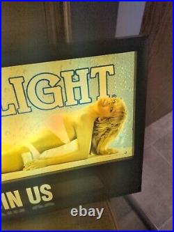 Vtg Coors Light Bikini Girl JOIN US Lighted Sign 1992 TESTED & WORKS GREAT Vtg Coors Light Bikini Girl JOIN US Lighted Sign 1992 TESTED & WORKS GREAT