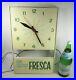 Vtg_FRESCA_Advertising_WALL_CLOCK_NEON_PRODUCTS_IND_NPI_with_FULL_32_Oz_BOTTLE_01_wdz