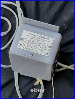 Vtg Franceformer 6030 WF Indoor Neon Sign Tube Power Supply 6000V Transformer