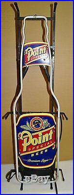 Vtg Neon Point Special Beer Stevens Wi Brewery Lager Light Lighted Sign Bar Rare