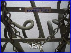 Vtg Property of PABST BREWING BLUE RIBBON BEER NEON Light SIGN Milwaukee, WI