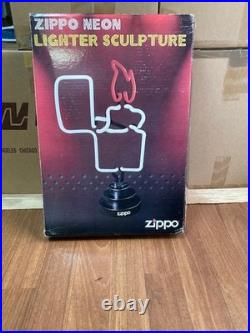 Zippo Store Neon Sign Unused Vintage US Made Collectible
